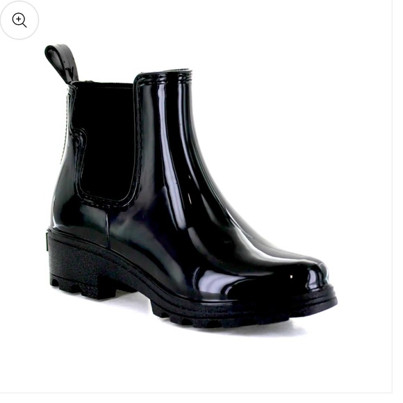 Seven7 Shoes - Seven7• NWT, Halifax Black Short Ankle Women’s Rain Boots, Size 7